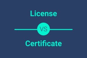 CPA credits certificate vs license
