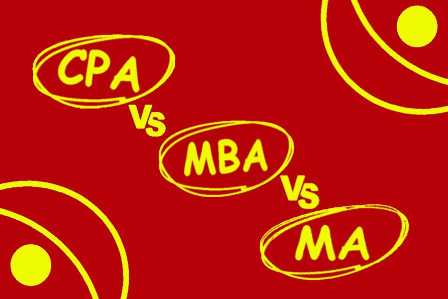 CPA vs CMA vs MA what's the difference